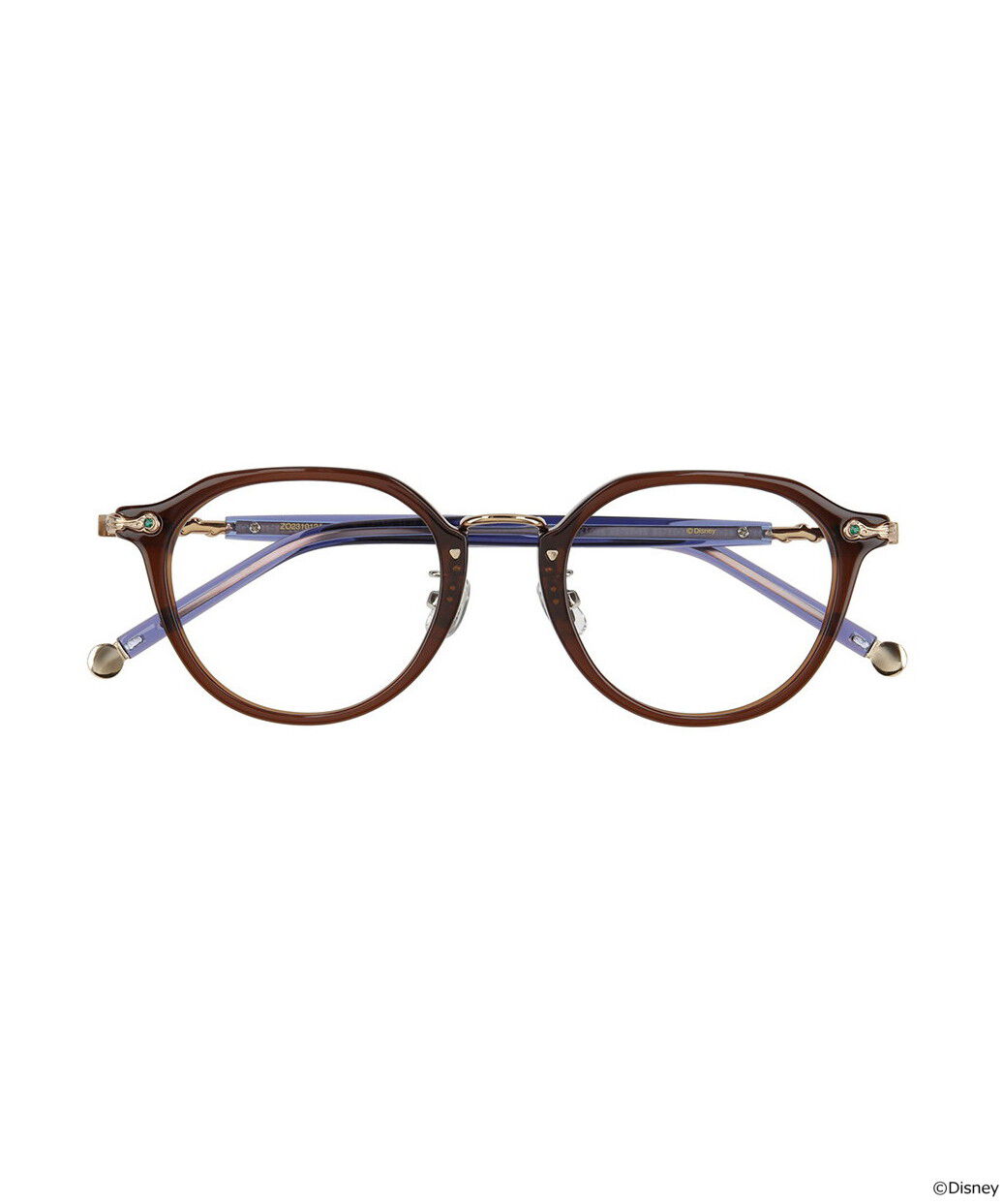  「ボストン型 メガネ｜Disney Collection created by Zoff "PRINCESS"『Jasmine』 ジャスミン」|メガネ|
