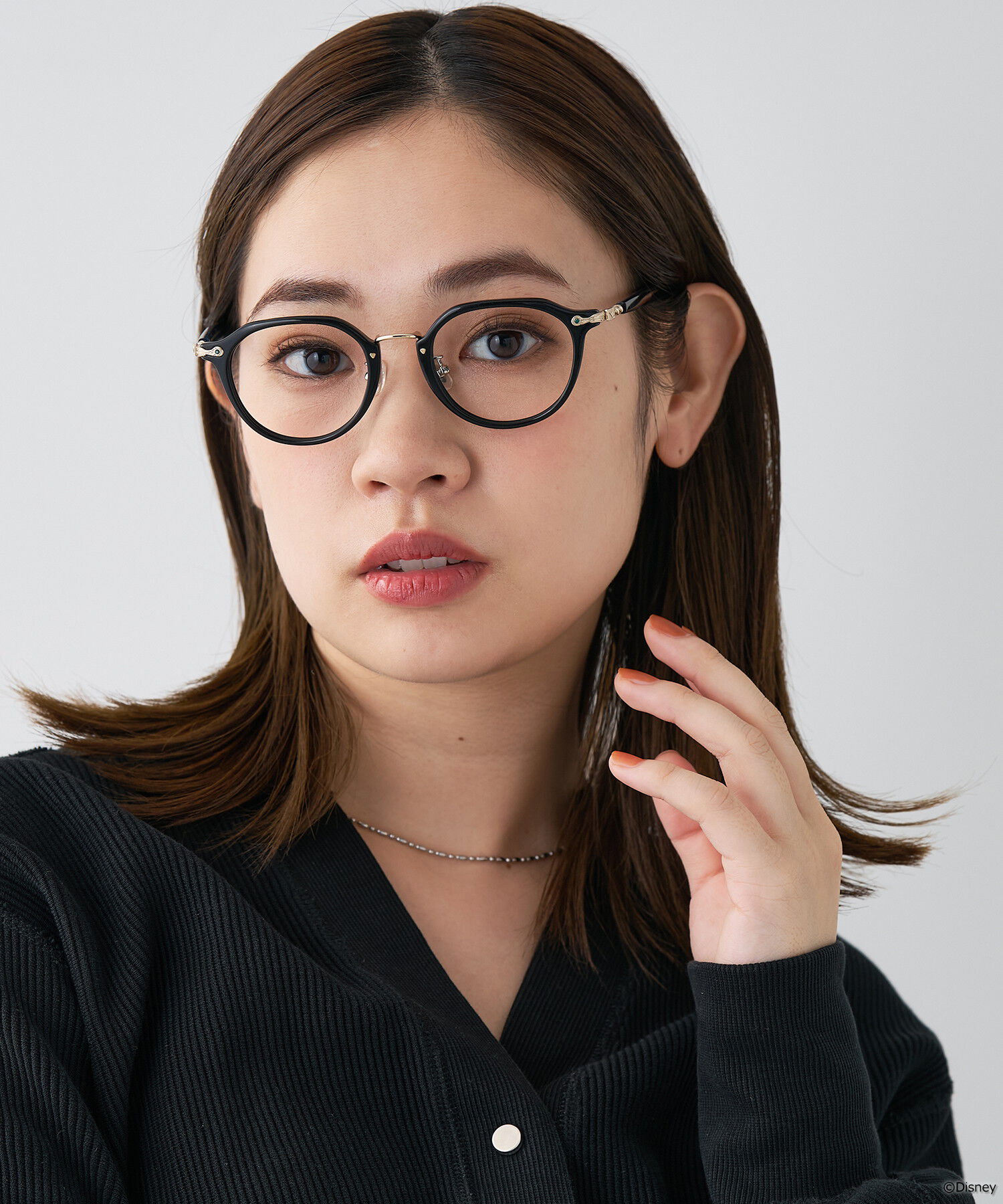  「ボストン型 メガネ｜Disney Collection created by Zoff "PRINCESS"『Jasmine』 ジャスミン」|メガネ|