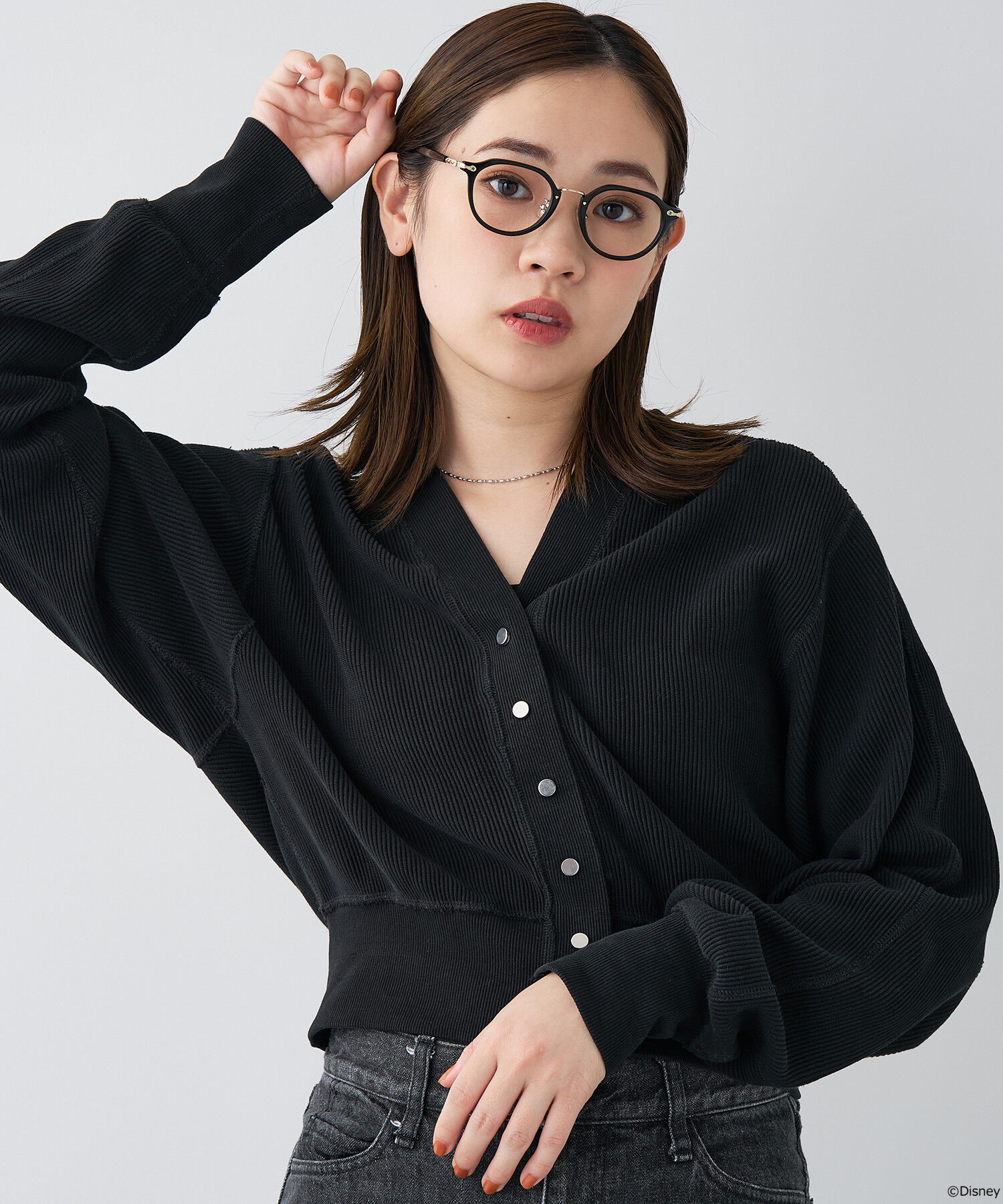  「ボストン型 メガネ｜Disney Collection created by Zoff "PRINCESS"『Jasmine』 ジャスミン」|メガネ|