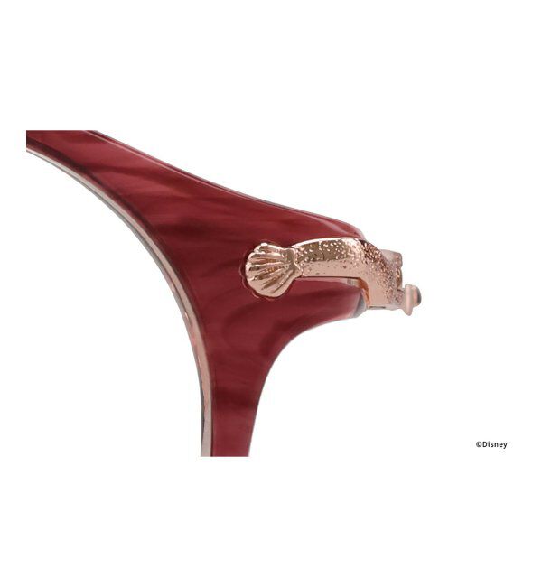  「ボストン型 メガネ Disney PRINCESS アリエル (ドレスアップライン) ディズニープリンセス レンズ交換券付」|メガネ|