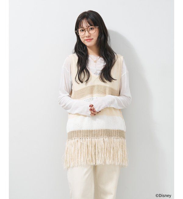  「ボストン型 メガネ Disney PRINCESS アリエル (ドレスアップライン) ディズニープリンセス レンズ交換券付」|メガネ|