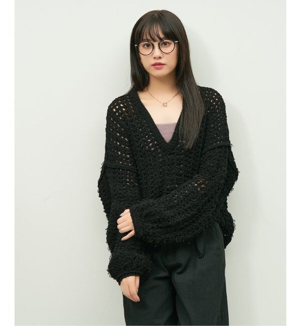  「Zoff｜emiri ボストン型 メガネ |辺見えみり チタン 軽量 メタルフレーム レンズ交換券付」|サングラス|