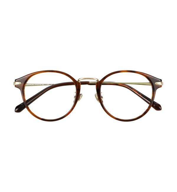  「Zoff｜emiri ボストン型 メガネ |辺見えみり チタン 軽量 メタルフレーム レンズ交換券付」|サングラス|