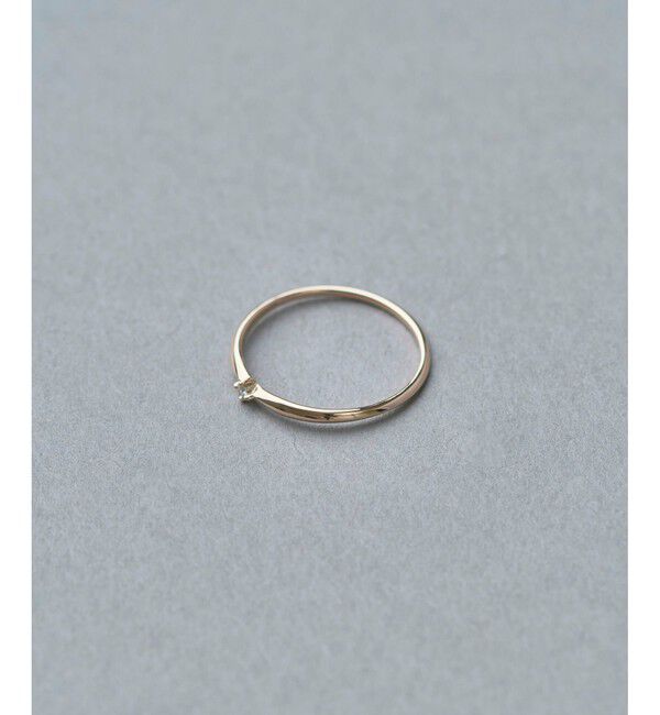 ete「[シェア] K10MPG ダイヤモンド クロス リング」|リング|