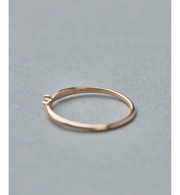 ete「[シェア] K10MPG ダイヤモンド クロス リング」|リング|