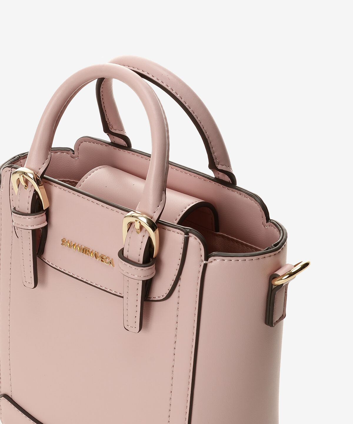 Samantha Vega「ベルトモチーフミニショルダーバッグ」|ショルダー・メッセンジャー|