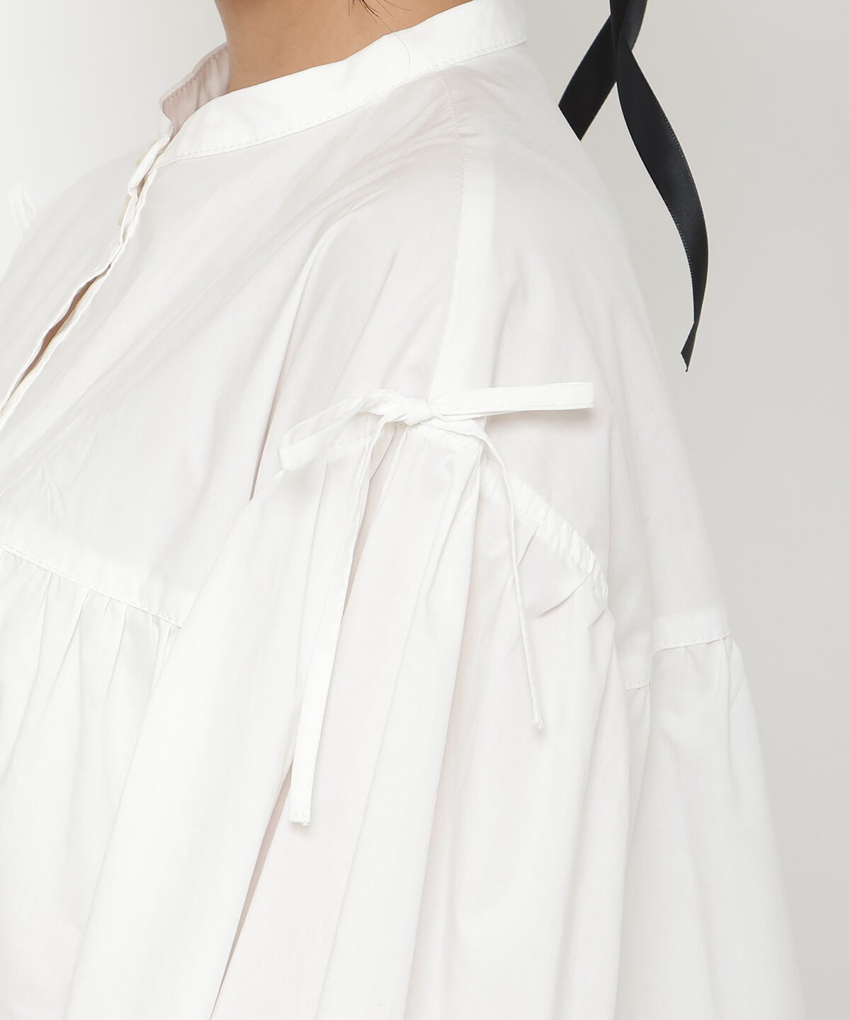 REDYAZEL「シャツボリュームミニワンピース」|ワンピース|