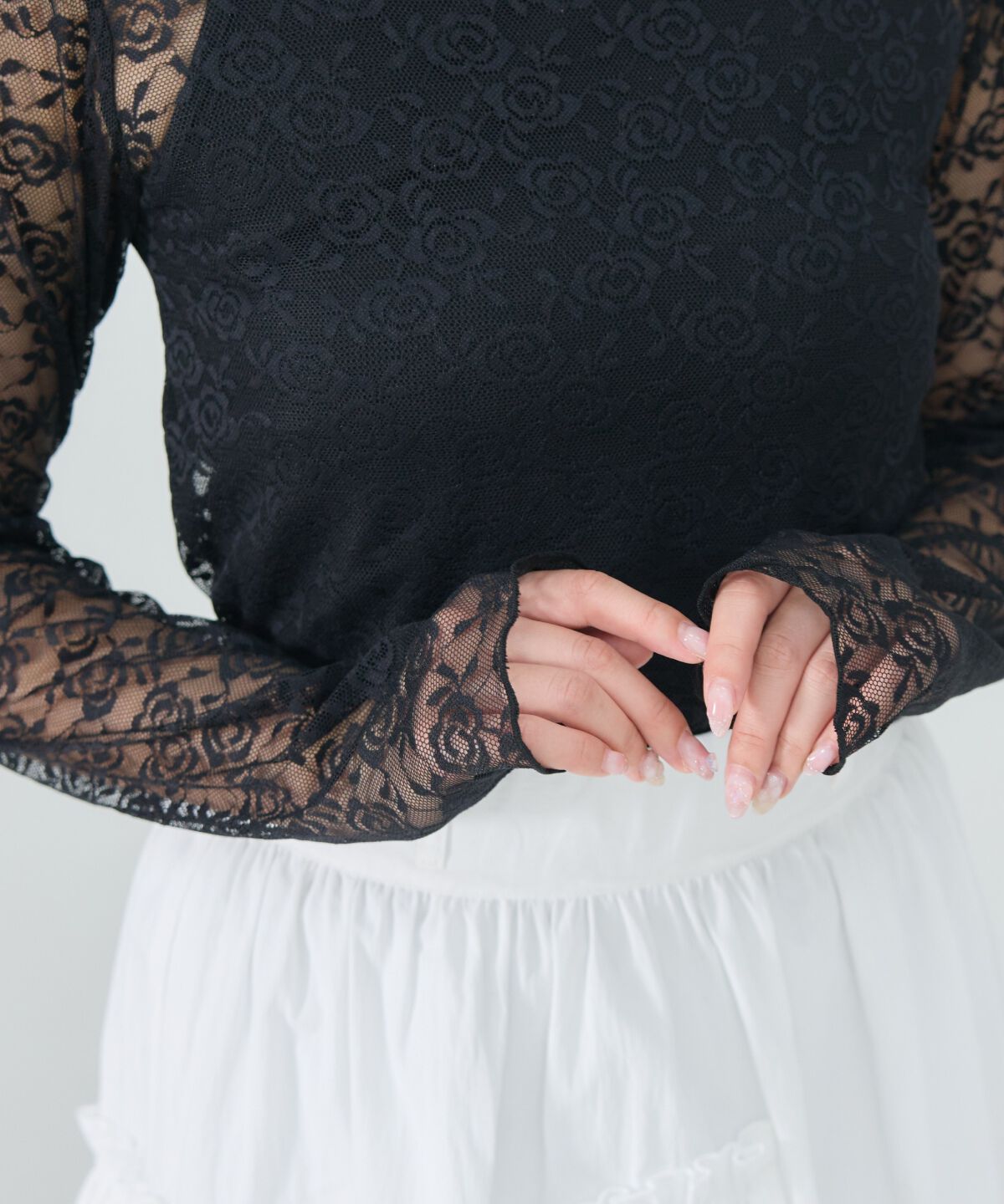 REDYAZEL「レーストップス＆リボンショルダーキャミソールセット」|Tシャツ・カットソー|