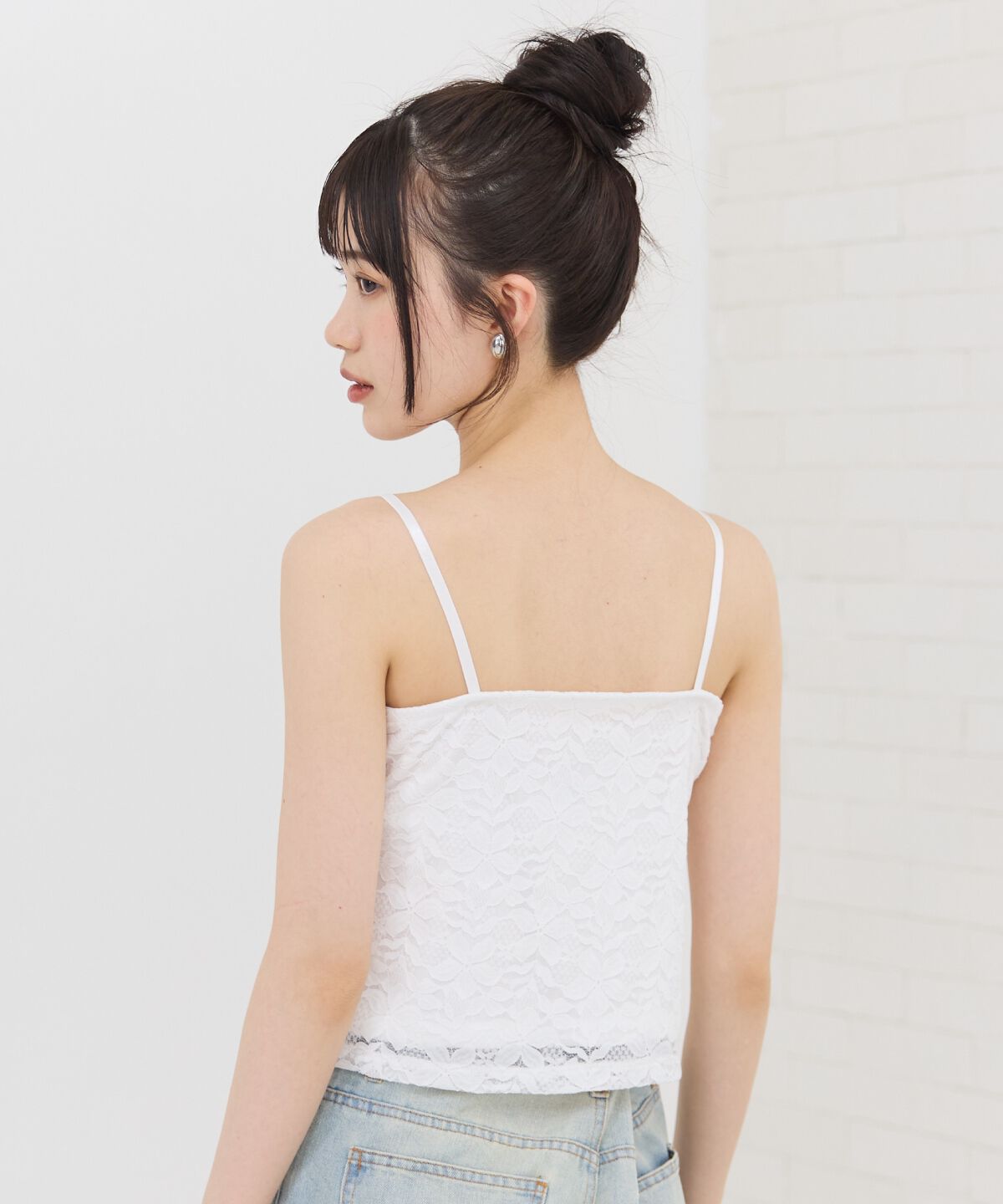 REDYAZEL「カップインレースキャミ」|キャミソール|