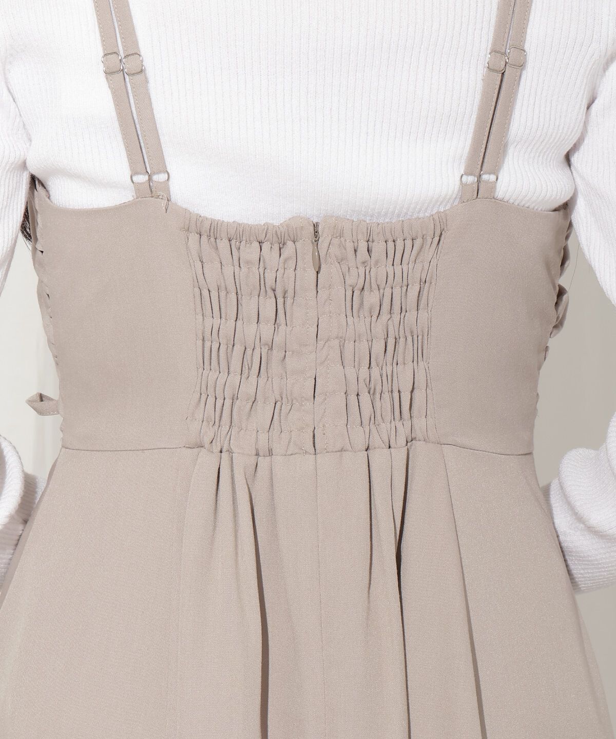 WILLSELECTION「ティアードギャザーキャミワンピース」|ワンピース|