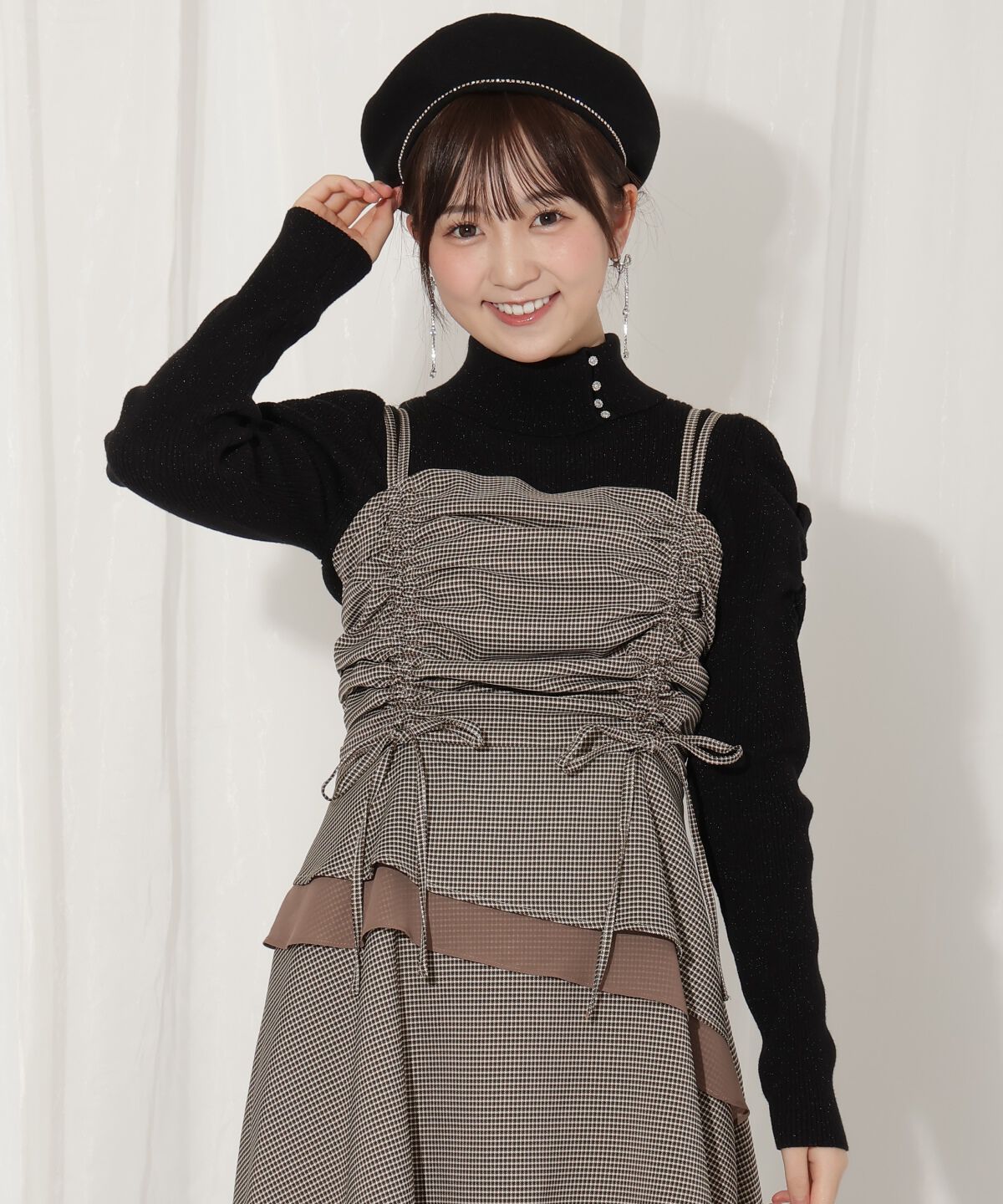 WILLSELECTION「ティアードギャザーキャミワンピース」|ワンピース|