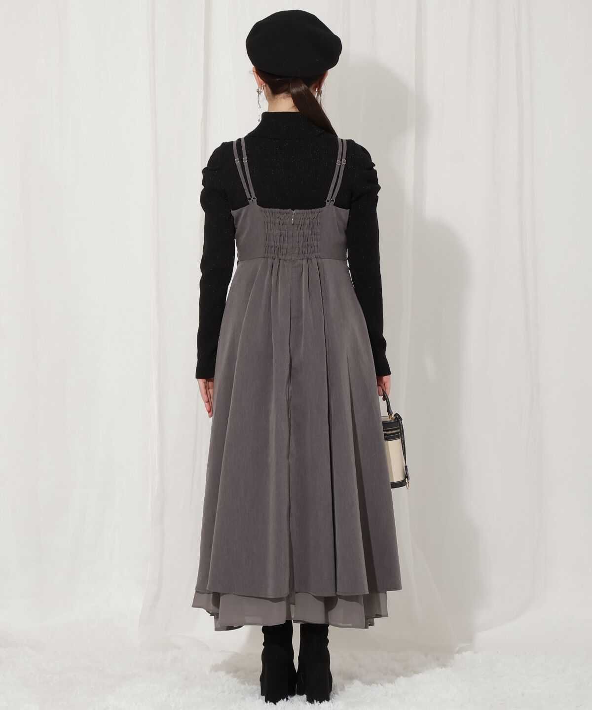 WILLSELECTION「ティアードギャザーキャミワンピース」|ワンピース|