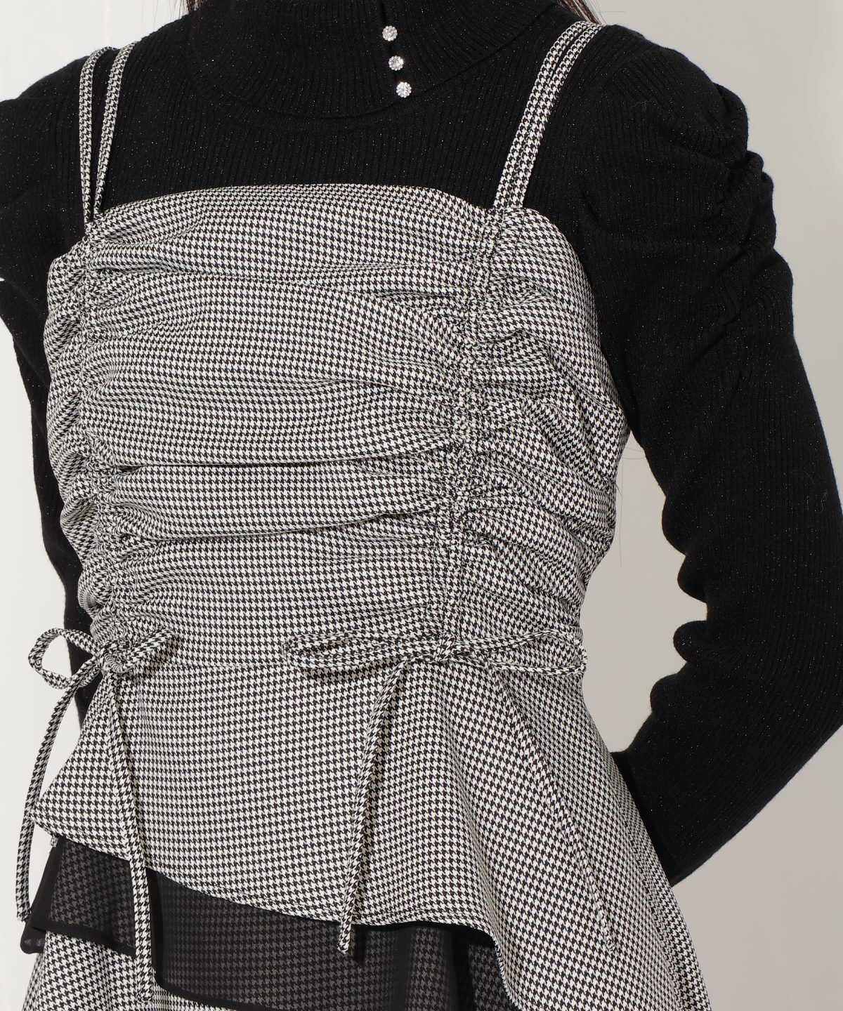 WILLSELECTION「ティアードギャザーキャミワンピース」|ワンピース|