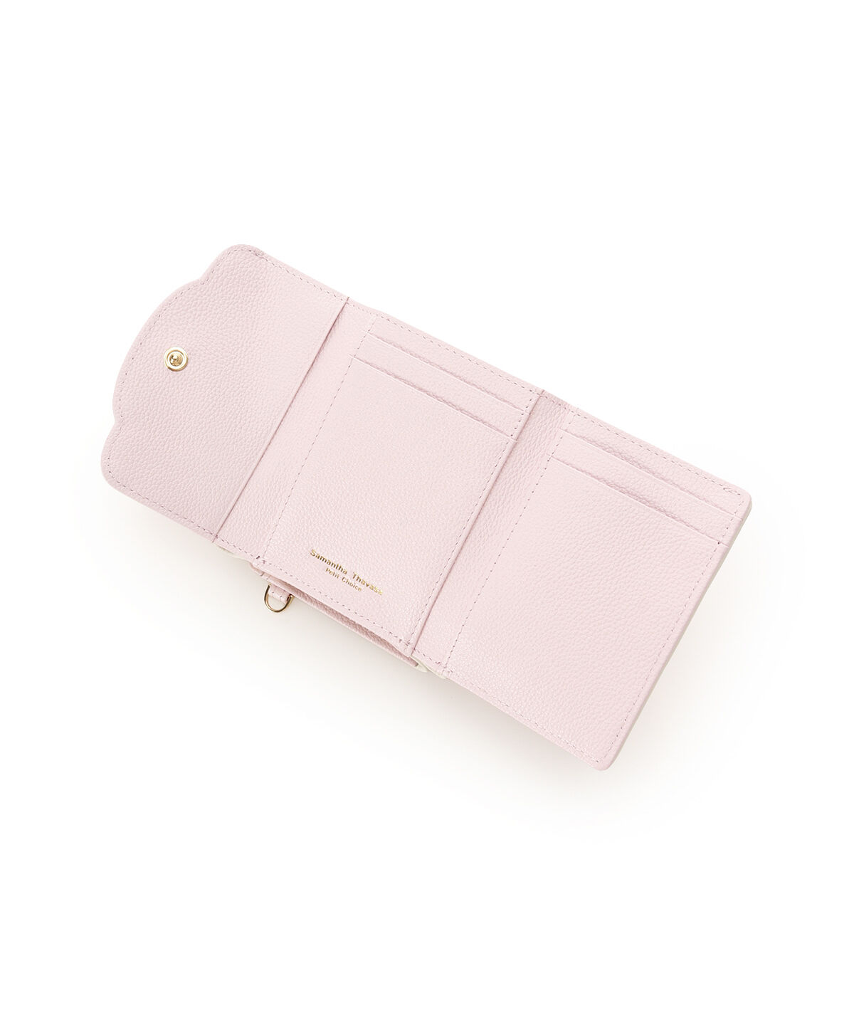 Samantha Thavasa Petit Choice「フープラインビジュー 折財布」|財布|