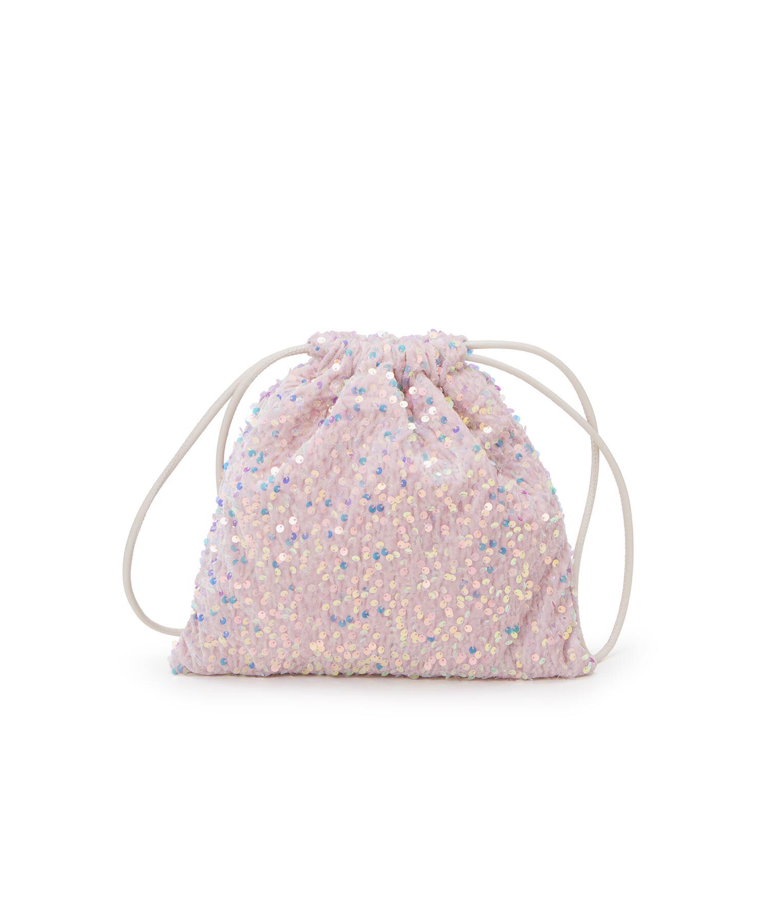 TOPKAPI TREASURE「【TREASURE TOPKAPI】スパンコール エンブロイダリー刺繍 巾着 バッグ / ポーチ」|その他|