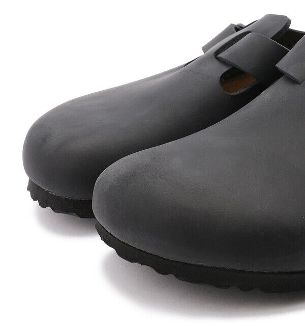 BIRKENSTOCK「NG【ビルケンシュトック】ボストン/ブラック オイルドレザー/クロッグ メンズ/BOSTON」|サンダル|