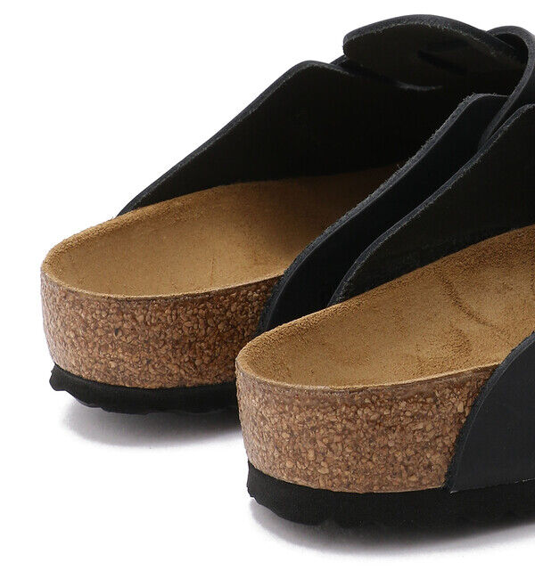 BIRKENSTOCK「NG【ビルケンシュトック】ボストン/ブラック オイルドレザー/クロッグ メンズ/BOSTON」|サンダル|