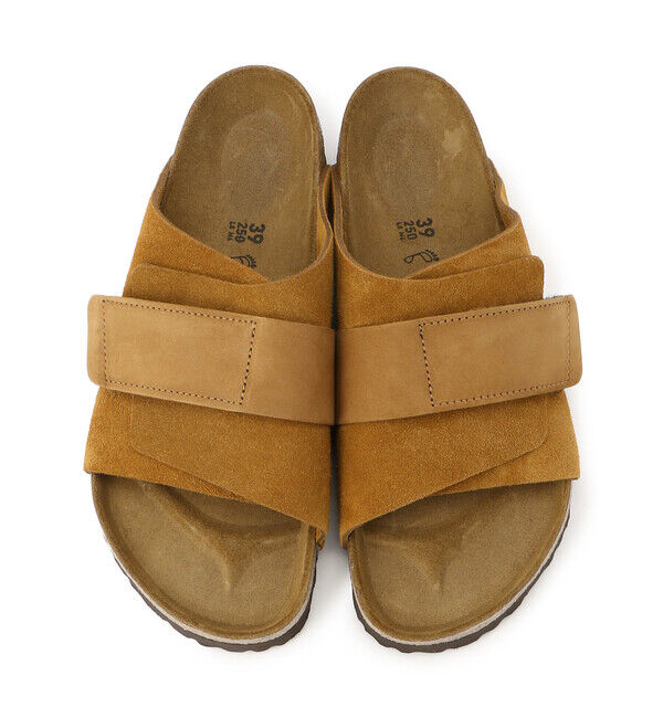 BIRKENSTOCK「【ビルケンシュトック】キョウト/ミンク スエードレザー ヌバックレザー/サンダル メンズ」|サンダル|