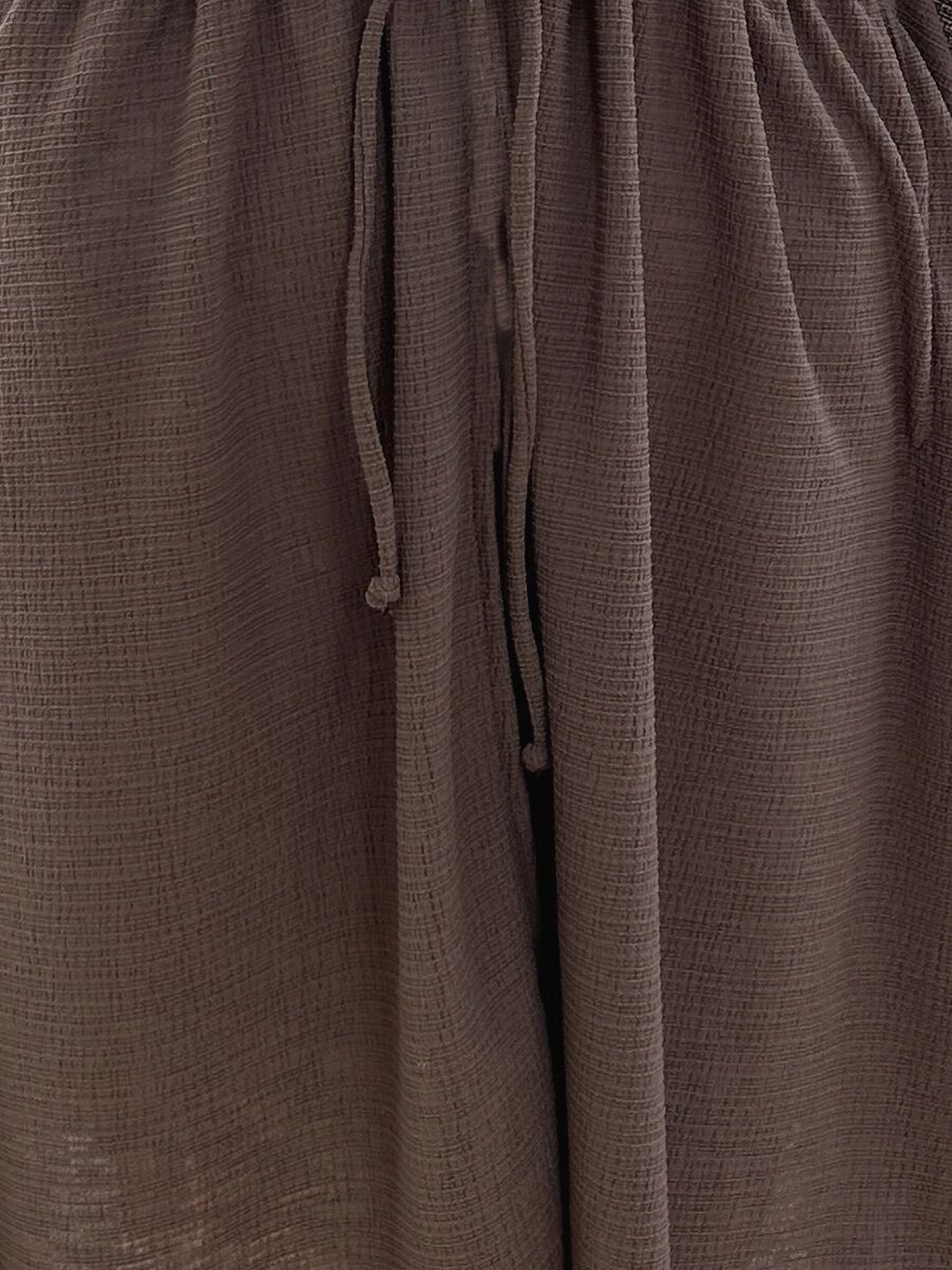 Riberce「無地ロングパンツ」|その他|チャコールグレー