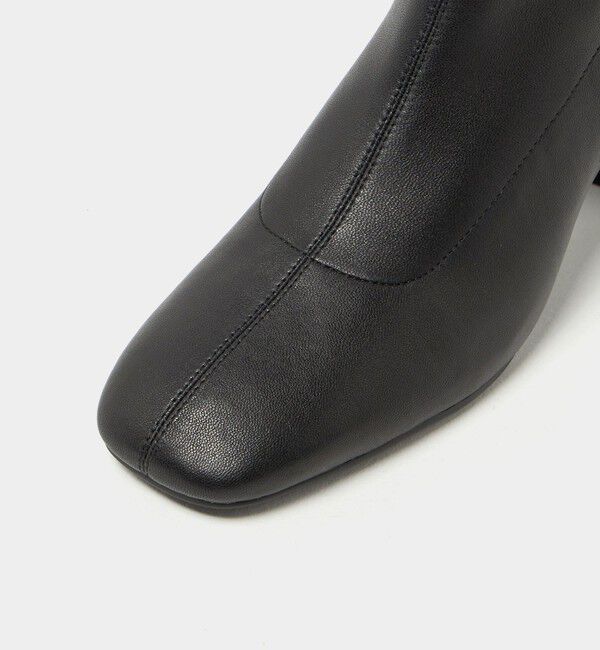 ODETTE E ODILE「ストレッチレザー ショートブーツ60&darr;&uarr;」|ショートブーツ|