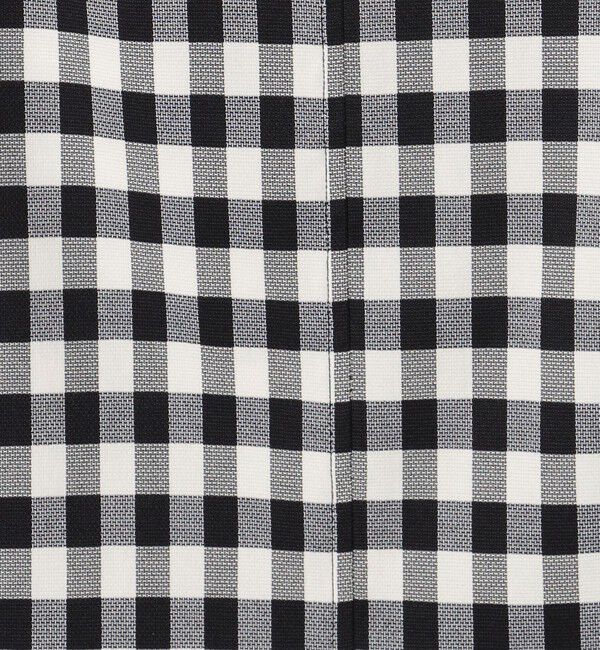 UNITED ARROWS green label relaxing「［size SHORTあり］キチントボトムス Iライン スリム タイト スカート ギンガムチェック」|タイト|