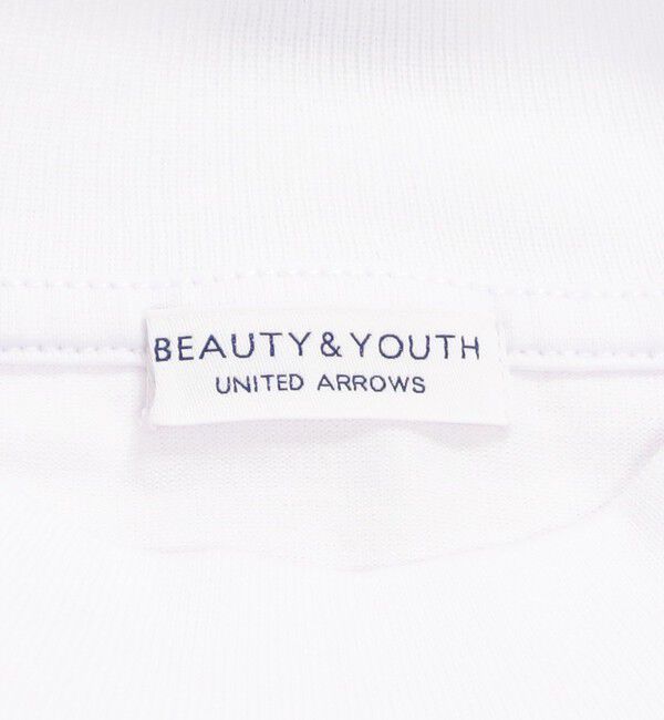 BEAUTY&YOUTH UNITED ARROWS「【WEB限定 WARDROBE SMART】クリア  ガスコットン モックネック カットソー【抗菌・防臭】」|Tシャツ・カットソー|