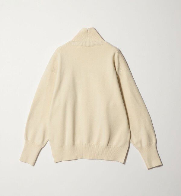 ミラノリブ タートルネック ニットプルオーバー ウォッシャブル