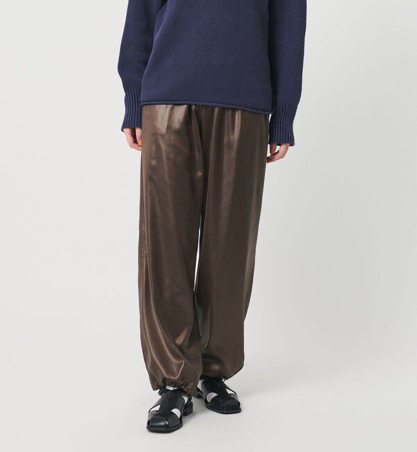 BEAUTY&YOUTH UNITED ARROWS「チンツゴム ワイドパンツ ウォッシャブル」|その他|