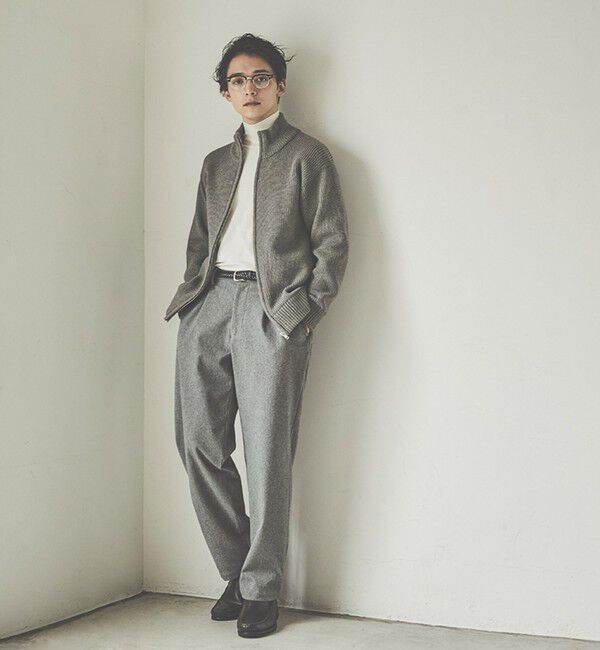 SHIPS any「【SHIPS any別注】銘品晴夫作：MALCOLM セルロイド&times;チタン 眼鏡◇」|サングラス|