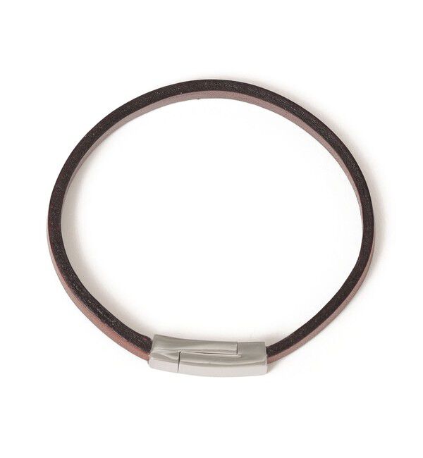 SHIPS any「SHIPS any: レザー マグネット ブレスレット 2◇」|ブレスレット・バングル|