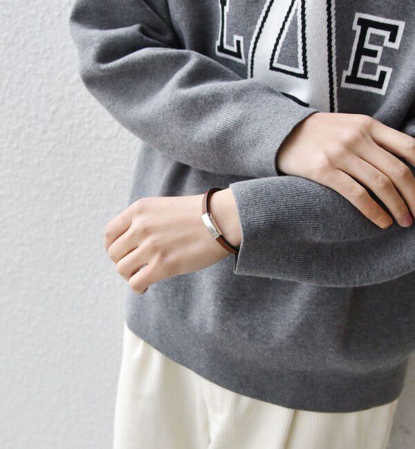 SHIPS any「SHIPS any: レザー マグネット ブレスレット 2◇」|ブレスレット・バングル|