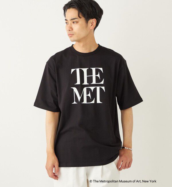 SHIPS Colors 「SHIPS Colors:THE MET コラボ プリントTシャツ」|Tシャツ・カットソー|ダークグレー