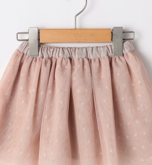 SHIPS KIDS「SHIPS KIDS:90cm / チュール スカート」|フレア|