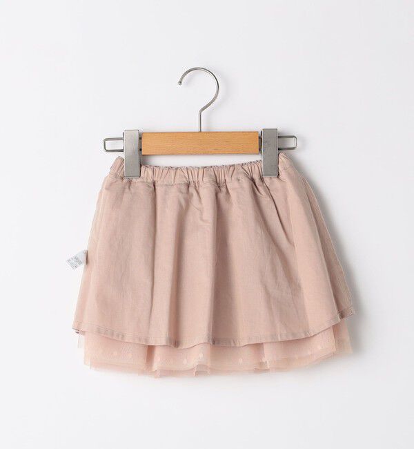 SHIPS KIDS「SHIPS KIDS:90cm / チュール スカート」|フレア|