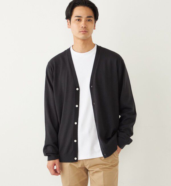 SHIPS Colors 「SHIPS Colors:〈手洗い可能〉アンチピリング 12G カーディガン」|カーディガン|