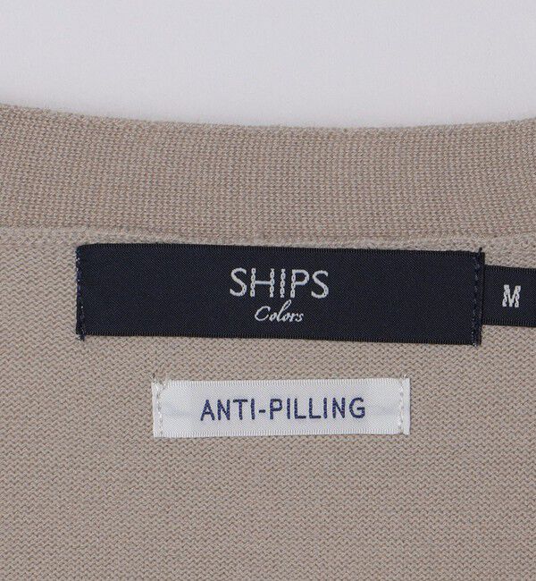 SHIPS Colors 「SHIPS Colors:〈手洗い可能〉アンチピリング 12G カーディガン」|カーディガン|
