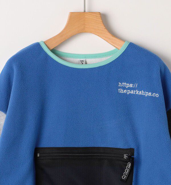 SHIPS KIDS「【SHIPS KIDS別注】THE PARK SHOP:115～145cm / マルチ フリース」|プルオーバー|