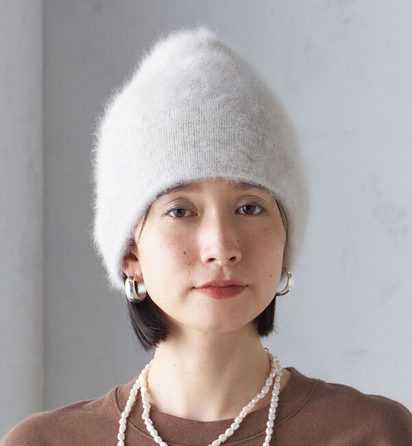 SHIPS for women「〈手洗い可能〉フォックス ニット キャップ」|ニット帽|