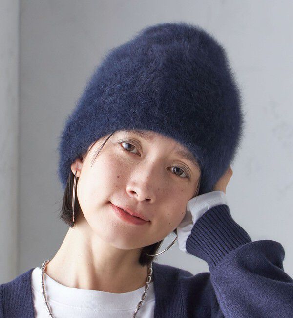 SHIPS for women「〈手洗い可能〉フォックス ニット キャップ」|ニット帽|
