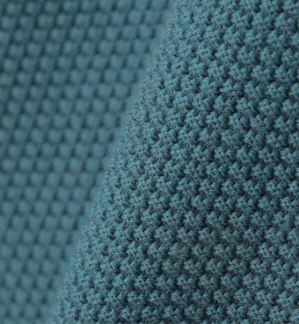 SHIPS「SHIPS:〈手洗い可能〉TEXBRID(R) コットン ウール ピケ クルーネック ニット」|ニット・セーター|