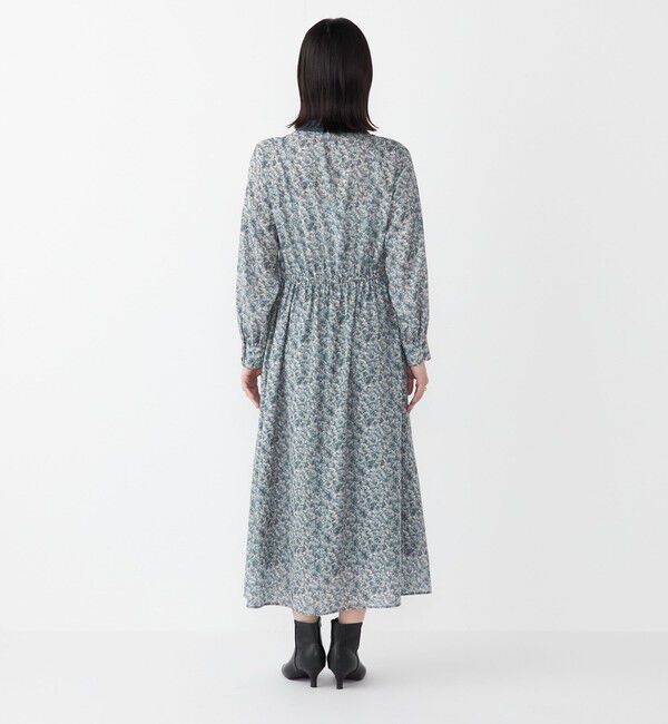 SHIPS Colors 「SHIPS Colors:〈手洗い可能〉MULHOUSE ボウタイ ワンピース◇」|ワンピース|