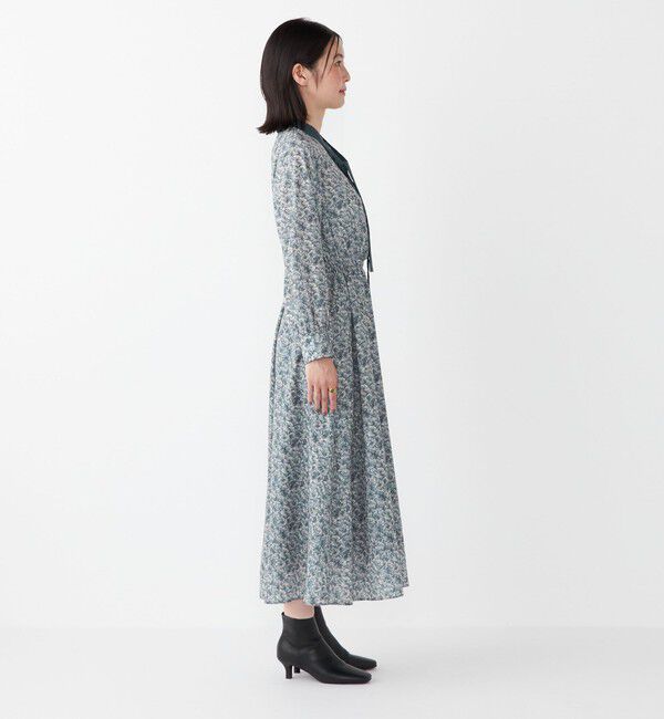 SHIPS Colors 「SHIPS Colors:〈手洗い可能〉MULHOUSE ボウタイ ワンピース◇」|ワンピース|