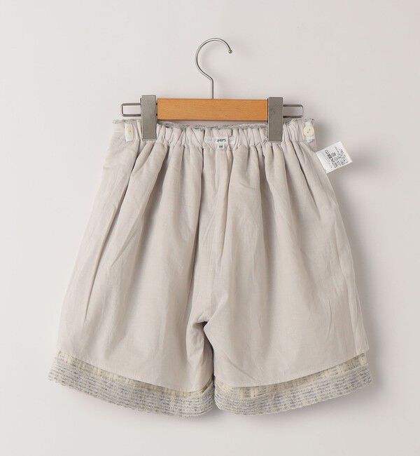 SHIPS KIDS「SHIPS KIDS:140～150cm / ツイード タック ショート パンツ」|その他|