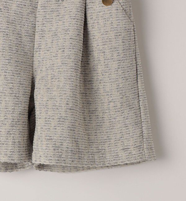 SHIPS KIDS「SHIPS KIDS:140～150cm / ツイード タック ショート パンツ」|その他|