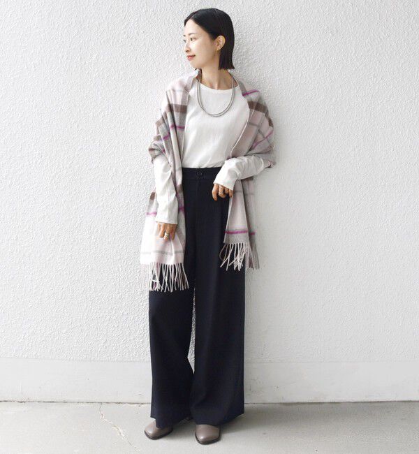 SHIPS for women「〈洗濯機可能〉ラメ クルーネック 長袖 ニット」|ニット・セーター|