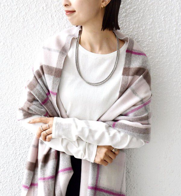 SHIPS for women「〈洗濯機可能〉ラメ クルーネック 長袖 ニット」|ニット・セーター|