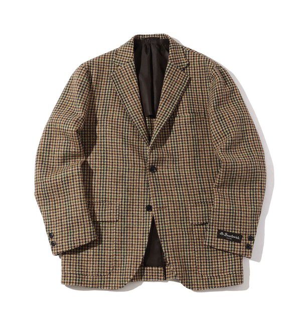 SHIPS「Southwick:CAMBRIDGE  ガンクラブチェック ジャケット(Made in Japan)」|テーラードジャケット|