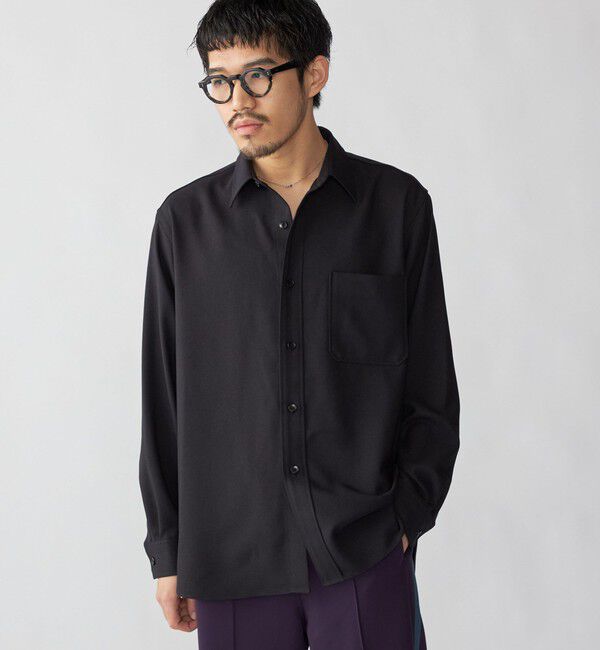 SHIPS「SHIPS: ハイブリッド ツイル シャツ アウター」|シャツ・ブラウス|