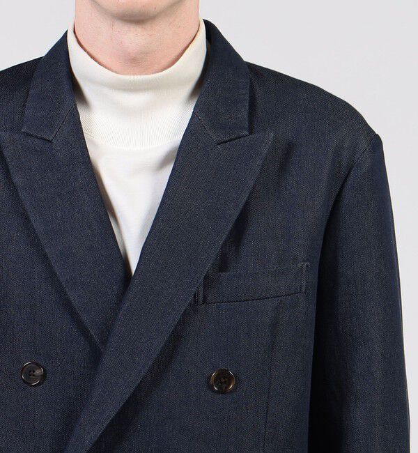 CABaN「CABaN シーアイランドデニム ダブルブレストジャケット」|テーラードジャケット|