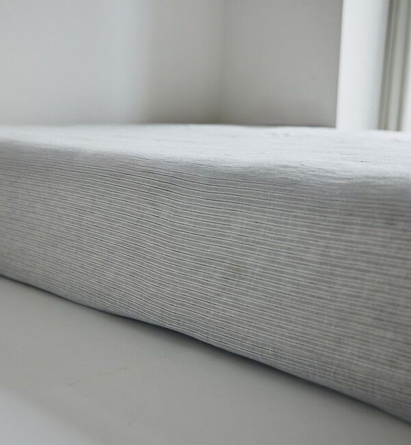 TOMORROWLAND HOME「ストライプリネン フラットシーツ（セミダブル～ダブル）」|その他|